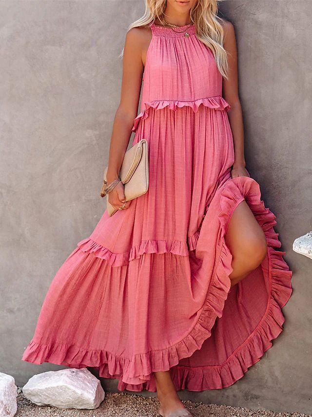 Robe Longue d’Été – Élégance Légère et Confiance Naturelle