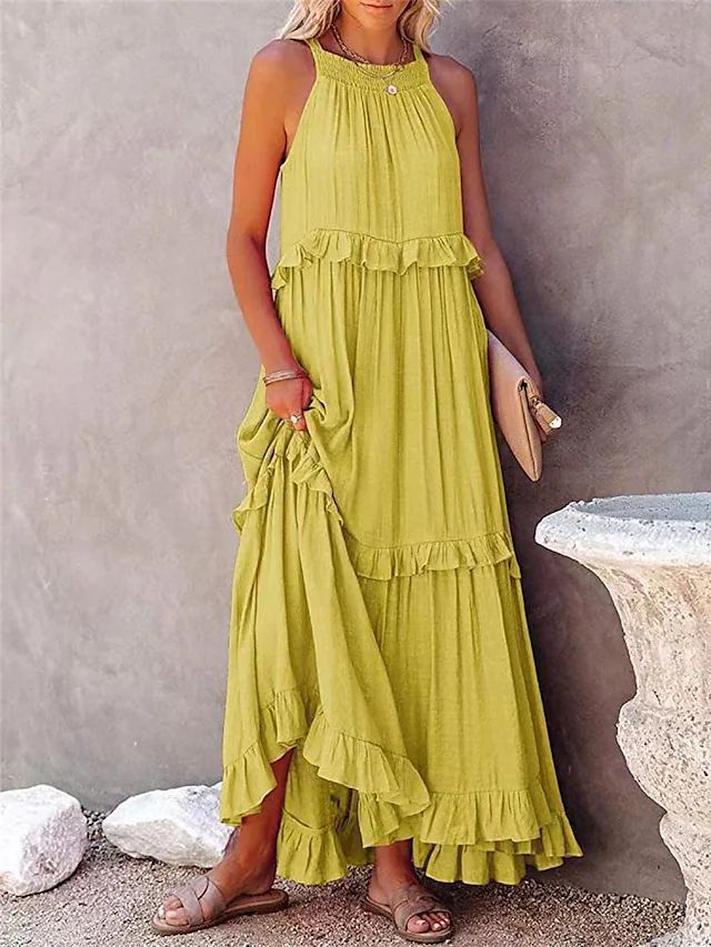 Robe Longue d’Été – Élégance Légère et Confiance Naturelle